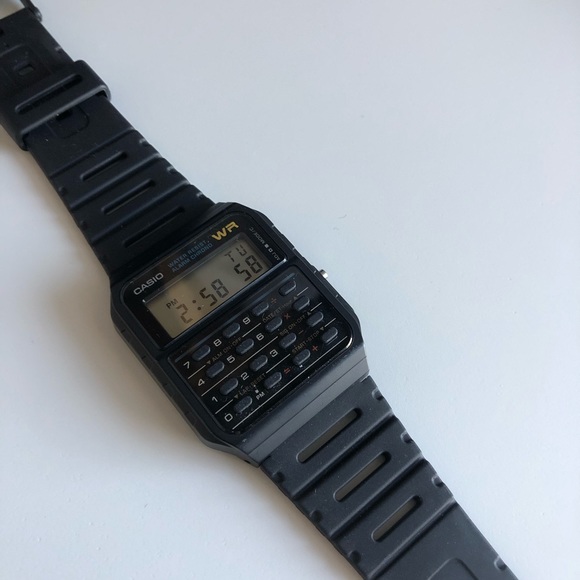Casio Twincept Databank Watch (CA53W-1) NWOT